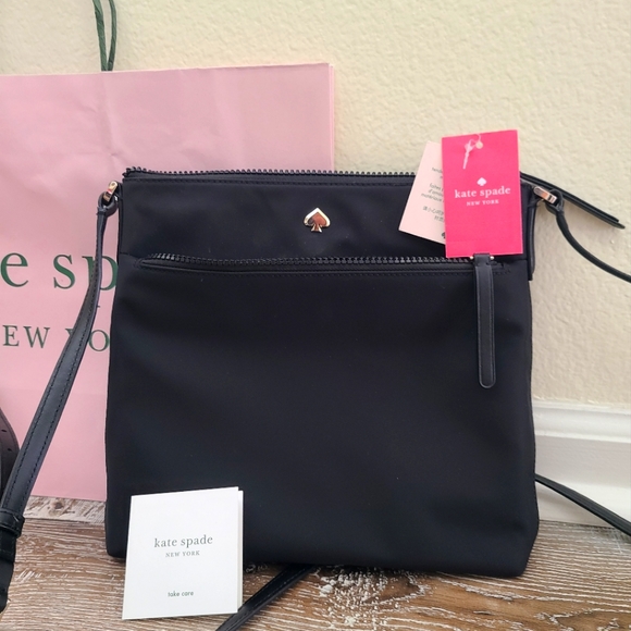 KATE SPADE Crossbody Black  Almost New - Picture 1 of 7